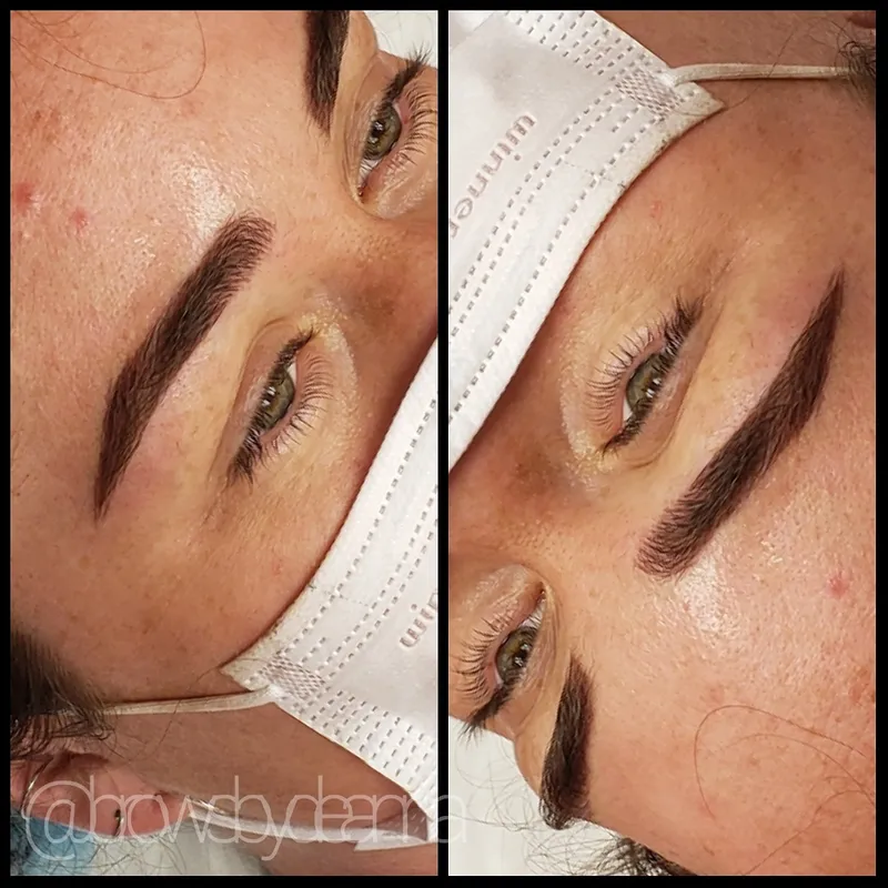 Bold combo brows