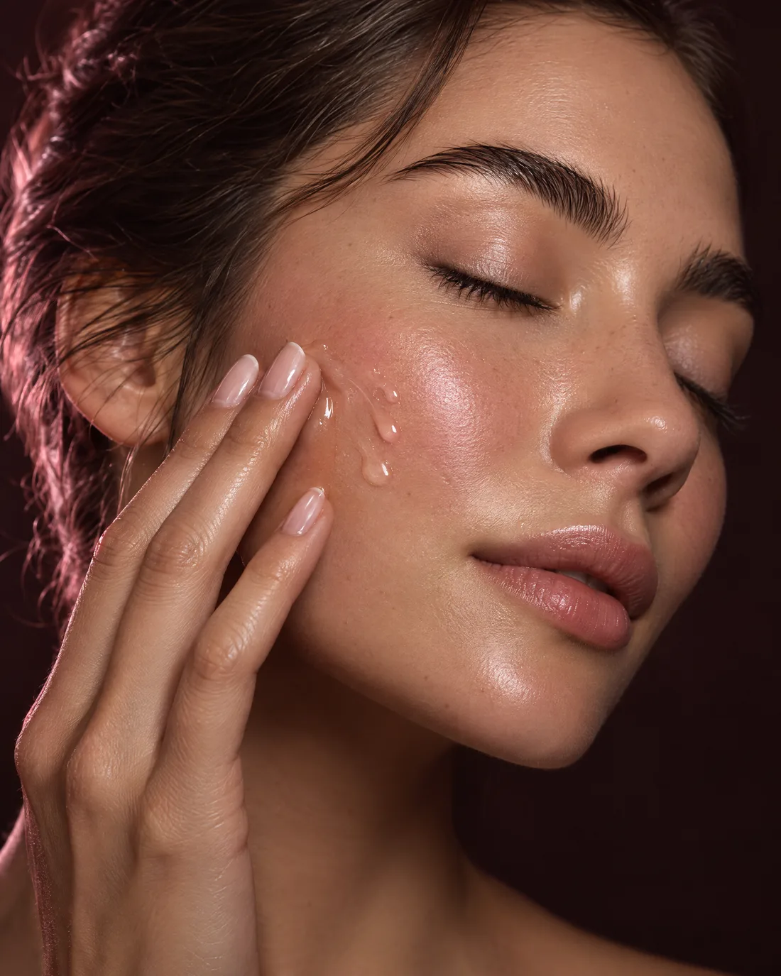 Glowing skin after a medical-grade facial